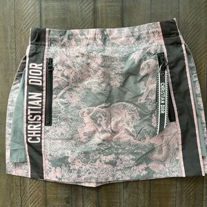 Christian Dior Pink and Gray Skirt